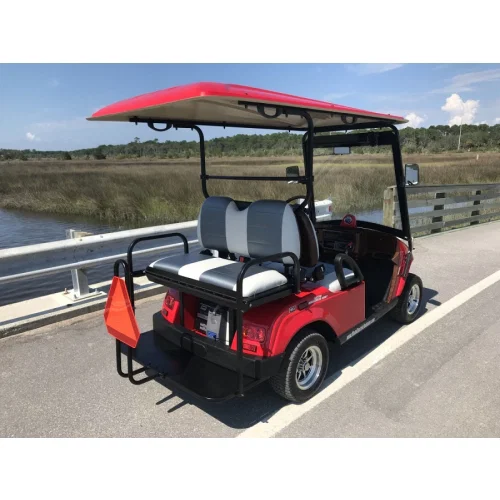 MotoEV Electro Neighborhood Buddy 4 Passenger (Back to Back) Street Legal Golf Carts - Image 2