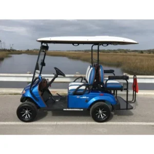 MotoEV Electro Neighborhood Buddy 4 Passenger (Back to Back) Street Legal Golf Carts
