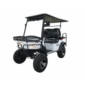 MotoEV Electro Neighborhood Buddy 4 Passenger (Back to Back) Highriser Street Legal Golf Cart