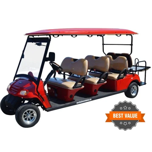 MotoEV 8 Passenger Street Legal Golf Cart - Image 3