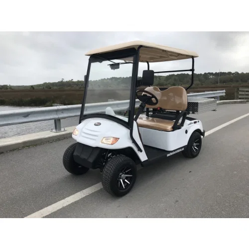 MotoEV Electro Neighborhood Buddy 2 Passenger Utility Street Legal Golf Cart - Image 2