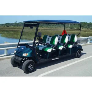 MotoEV Electro Neighborhood Buddy 6 Passenger Forward Facing Utility Street Legal Golf Cart