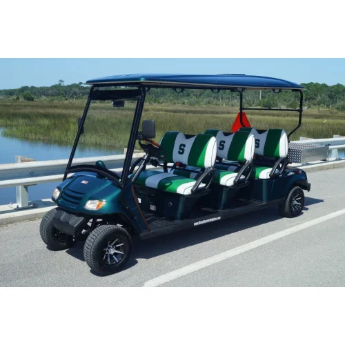 MotoEV Electro Neighborhood Buddy 6 Passenger Forward Facing Utility Street Legal Golf Cart