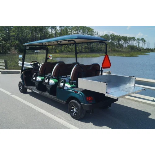 MotoEV Electro Neighborhood Buddy 6 Passenger Forward Facing Utility Street Legal Golf Cart - Image 2
