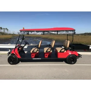 MotoEV Electro Neighborhood Buddy 6 Passenger Forward Facing Utility Street Legal Golf Cart
