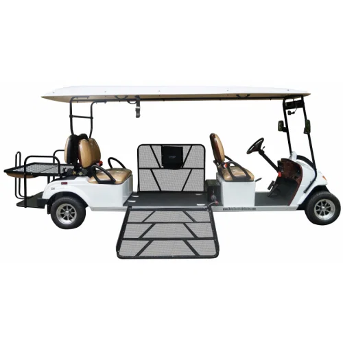 MotoEV Electro Neighborhood Buddy 6 Passenger Wheelchair Street Legal Golf Cart - Image 2