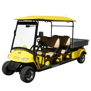 MotoEV Electro Neighborhood Buddy 4 Passenger Utility Deluxe Street Legal Golf Cart