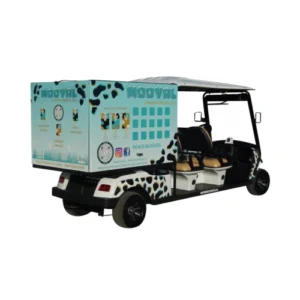 MotoEV Electro Neighborhood Buddy 4 Passenger Forward Facing Enclosed Utility Street Legal Golf Cart
