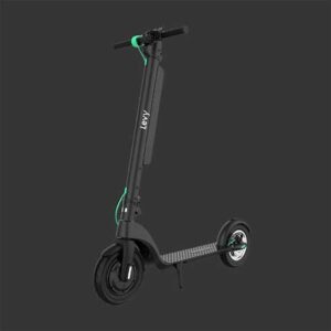 The Levy Plus Electric Scooter Green / 10″ Solid / 12.8Ah