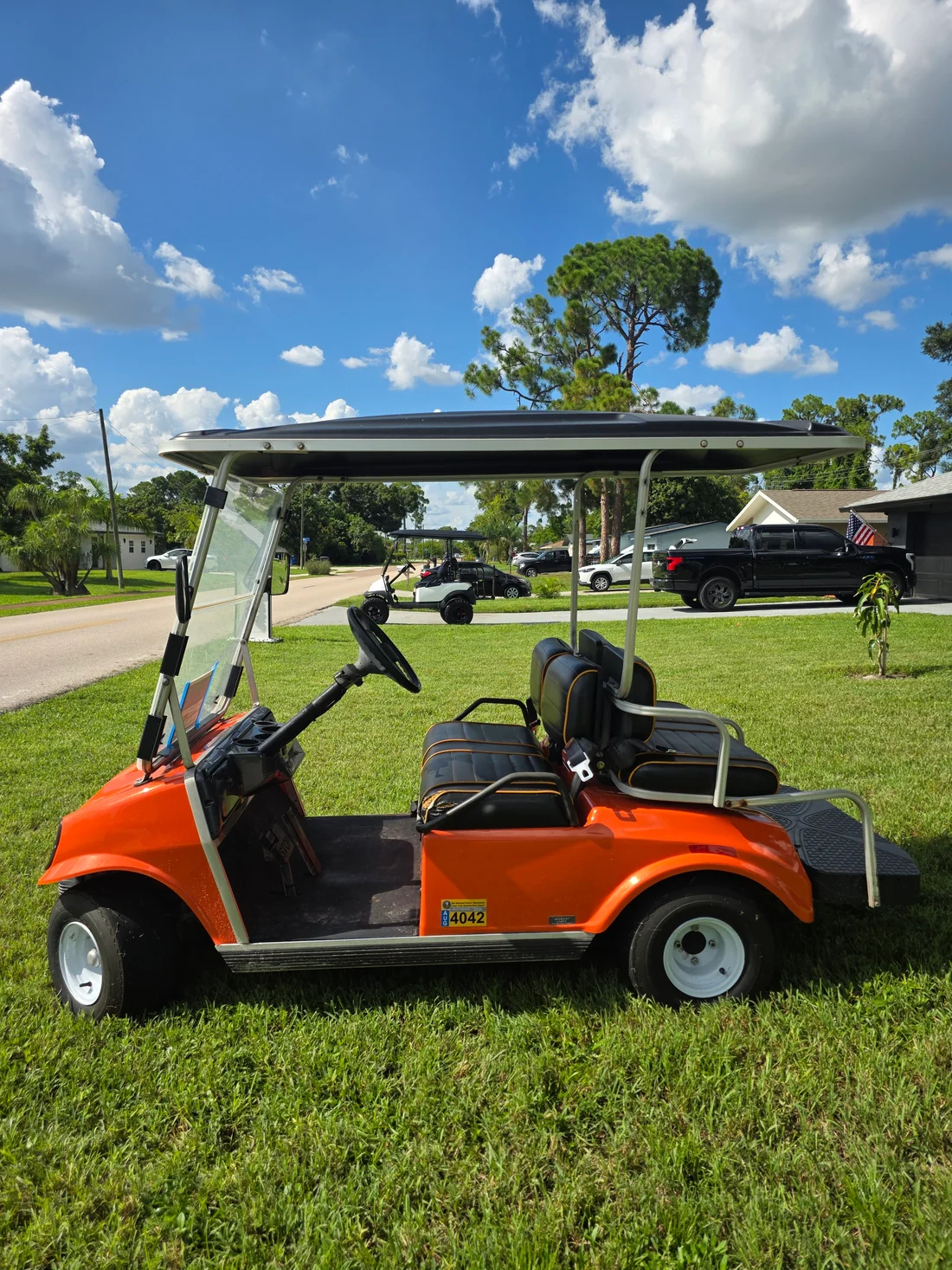 1995 Club Car DS 36V Golf Cart – Trojan Batteries & High-Speed Motor - Image 5