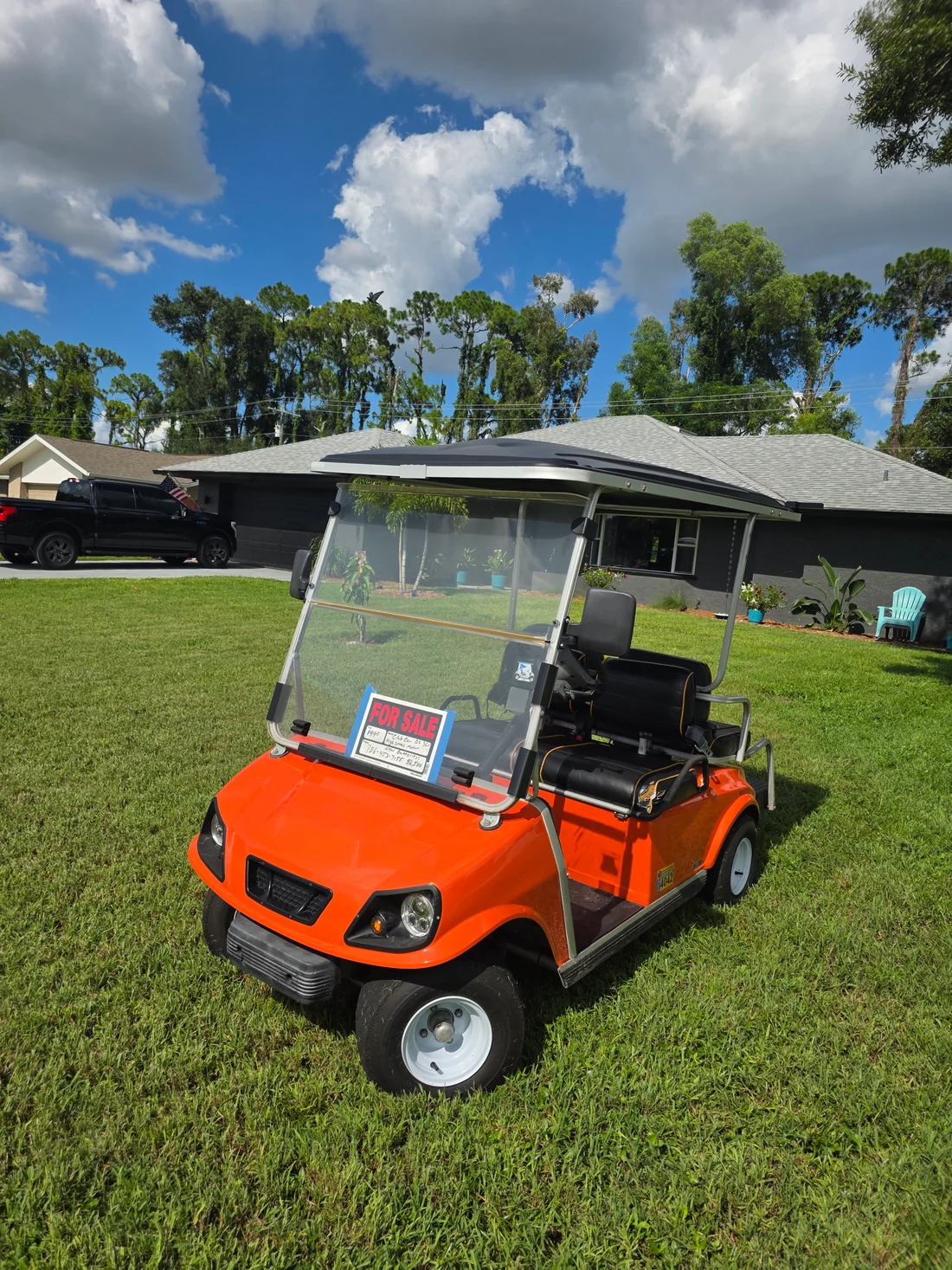 1995 Club Car DS 36V Golf Cart – Trojan Batteries & High-Speed Motor